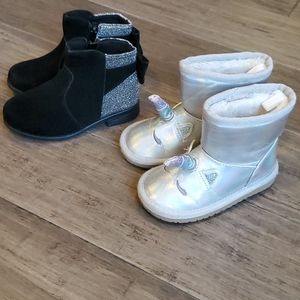 Bundle of Toddler Girls Boots, sz 7